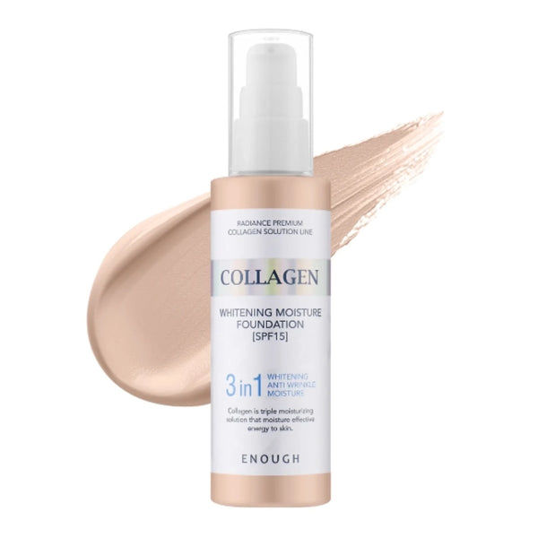 Тональный крем с коллагеном Enough Collagen Whitening Moisture Foundation SPF15