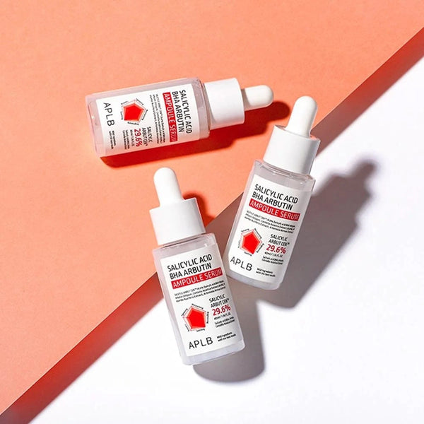 Izgaismojošs sejas serums ar salicilskābi un arbutīnu APLB Salicylic Acid BHA Arbutin Ampoule Serum