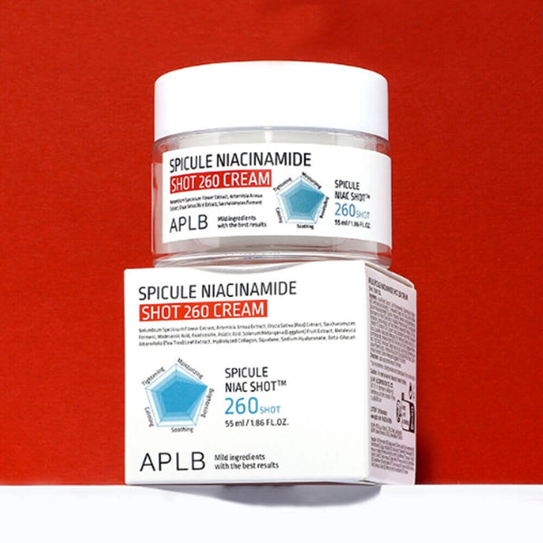 Осветляющий крем с микроспикулами APLB Spicule Niacinamide Shot 260 Cream