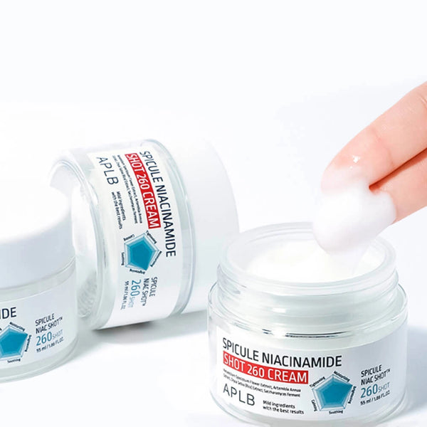 Осветляющий крем с микроспикулами APLB Spicule Niacinamide Shot 260 Cream