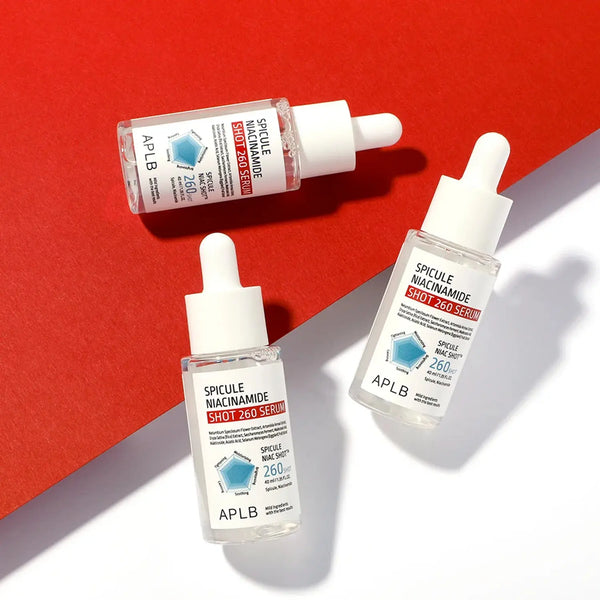 Осветляющая сыворотка с микроспикулами APLB Spicule Niacinamide Shot 260 Serum