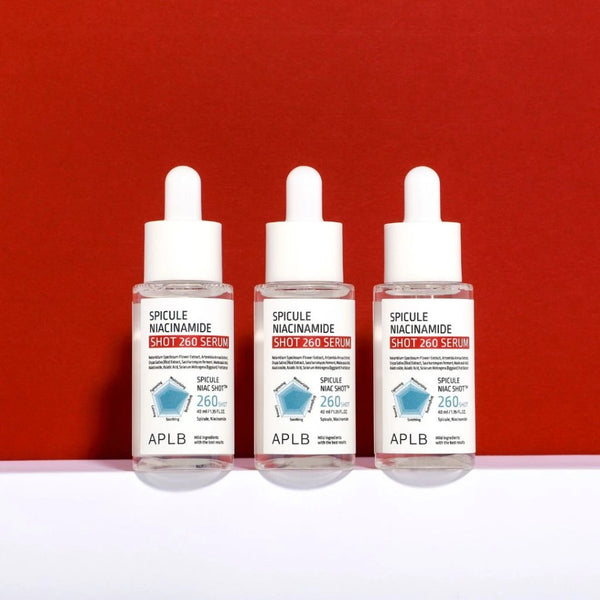 Осветляющая сыворотка с микроспикулами APLB Spicule Niacinamide Shot 260 Serum