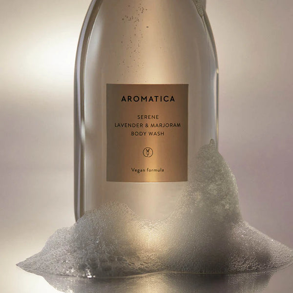 Dušas gels ar lavandu un majorānu Aromatica Serene Lavender&Marjoram Body Wash