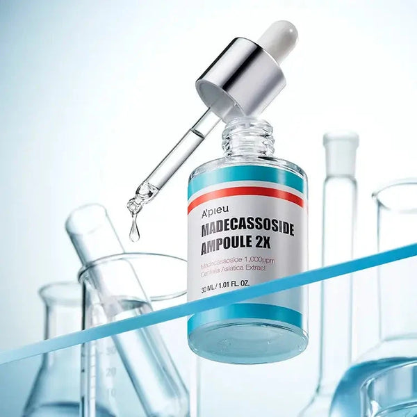 A'pieu Madecassoside Ampoule 2X Intensīvi atjaunojošs sejas serums ar madekasosīdu