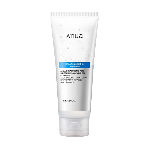 Mitrinošs gels sejas mazgāšanai Anua 8 Hyaluronic Acid Moisturizing Gentle Gel Cleanser