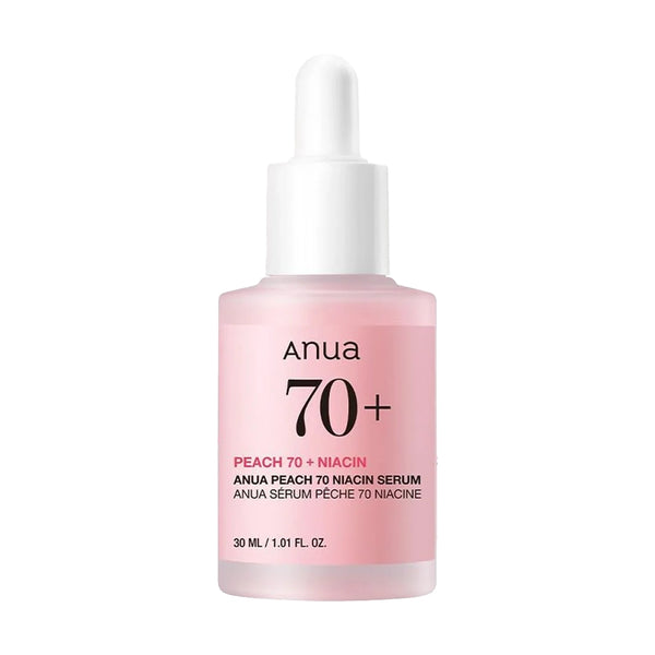 Serums ar persiku gludai un mirdzošai ādai Anua Peach 70 Niacin Serum
