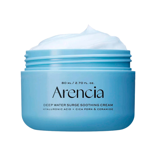 Успокаивающий крем с ПДРН и пептидами Arencia Deep Water Surge Soothing Cream