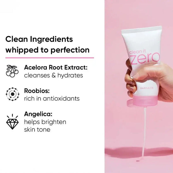 Putas sejas mazgāšanai Banila Co. Clean It Zero Foam Cleanser
