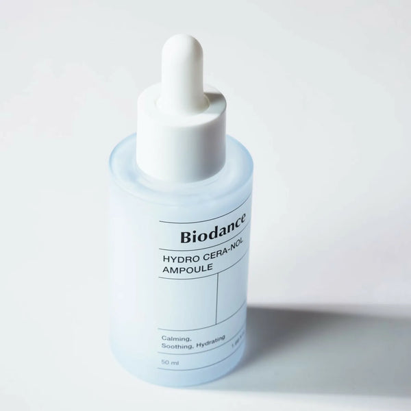 Mitrinoša un nomierinoša ampula sejai Biodance Hydro Cera-nol Ampoule