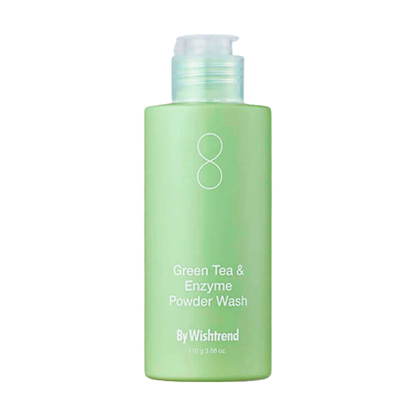 Enzīmu pulveris ar zaļo tēju maigai ādas attīrīšanai By Wishtrend Green Tea & Enzyme Powder Wash