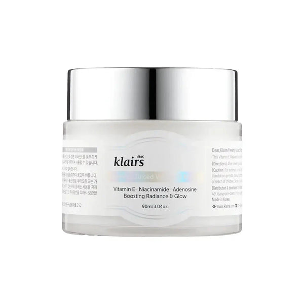 Vitamīniem bagāta maska mirdzuma piešķiršanai ādai Dear Klairs Freshly Juiced Vitamin E Mask