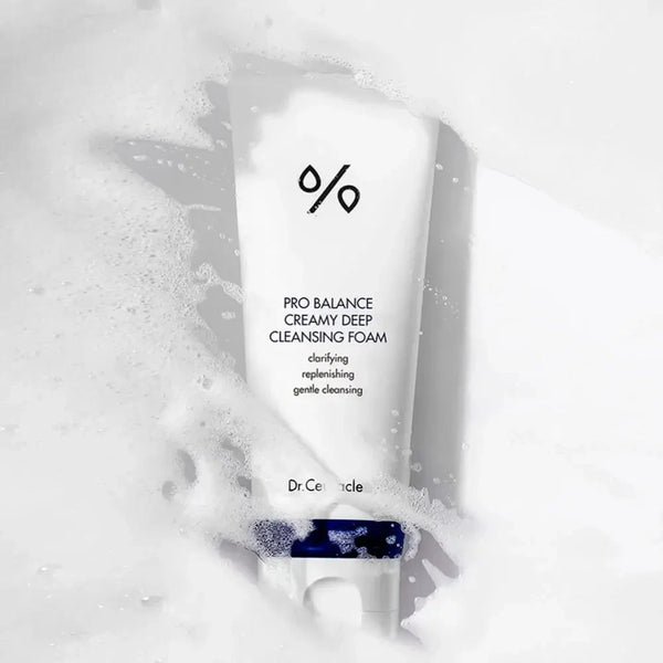 Attīrošās putiņas ar probiotiķiem jutīgai ādai Dr.Ceuracle Pro Balance Creamy Deep Cleansing Foam