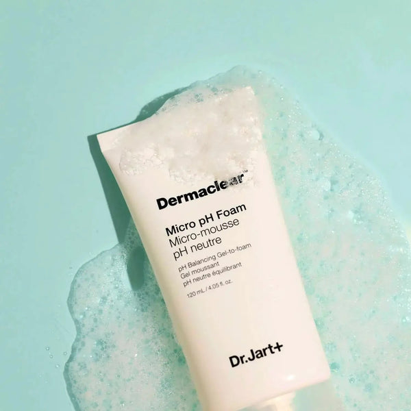 Gelveida putiņas sejas mazgāšanai Dr.Jart+ Dermaclear Micro pH Foam Micro-Mousse pH Neutre Balancing Gel-to-foam