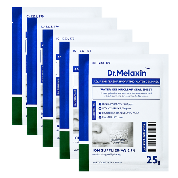 Увлажняющая тканевая маска Dr.Melaxin Aqua Ion Plasma Water Gel Mask
