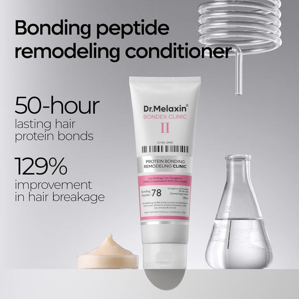 Kondicionieris ar sastāvā iekļautu argāna eļļu Dr.Melaxin Bondex Protein Bonding Remodeling Clinic