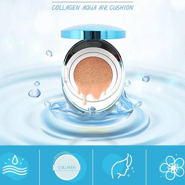 Сияющий кушон Enough Collagen Aqua Air Cushion SPF50+/PA+++