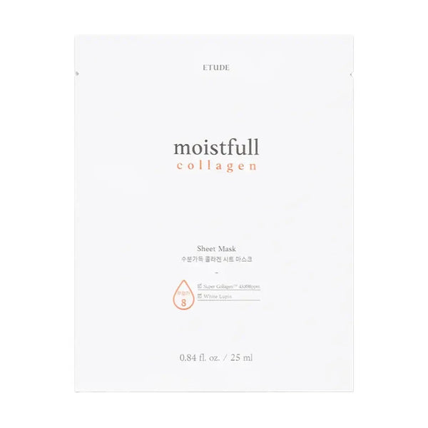 Auduma maska sejai ar kolagēnu Etude House Moistfull Collagen Sheet Mask