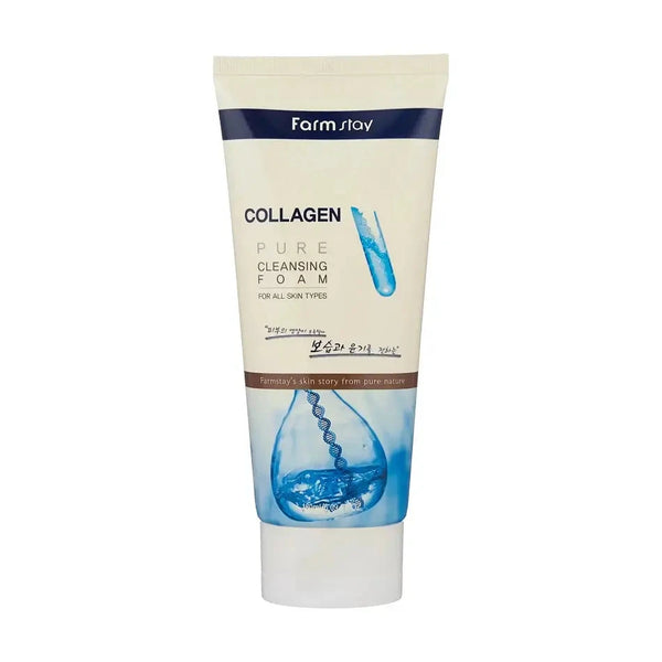 Attīrošas putas ar kolagēnu FarmStay Collagen Pure Cleansing Foam