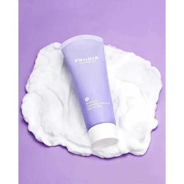 Putas priekš mazgāšanai Frudia Blueberry Hydrating Cleansing Gel To Foam