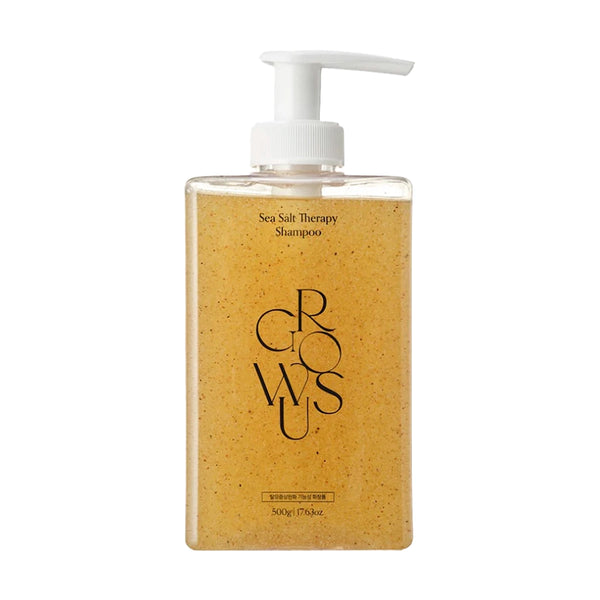 Отшелушивающий очищающий шампунь Growus Sea Salt Therapy Shampoo