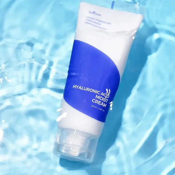 Krēms dziļai ādas mitrināšanai ar hialuronskābe IsNtree Hyaluronic Acid Moist Cream