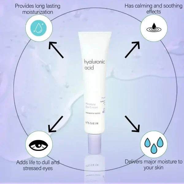 Krēms ādai ap acīm ar hialuronskābi It's Skin Hyaluronic Acid Moisture Eye Cream+