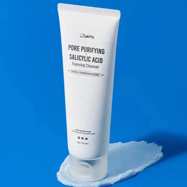 Putiņas poru attīrīšanai ar salicilskābi Jumiso Pore-Purifying Salicylic Acid Foaming Cleanser