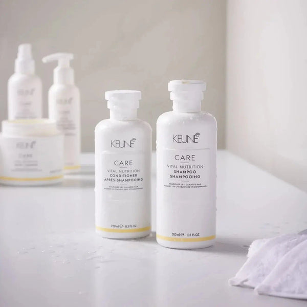 Šampūns sausiem un bojātiem matiem Keune Care Vital Nutrition Shampoo
