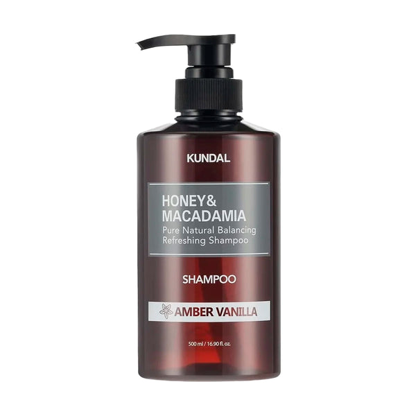 Натуральный питательный шампунь Kundal Honey & Macadamia Amber Vanilla