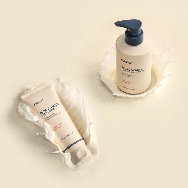 Увлажняющий крем-гель для душа Kundal Rich Soymilk Body Wash Mellow Vanilla