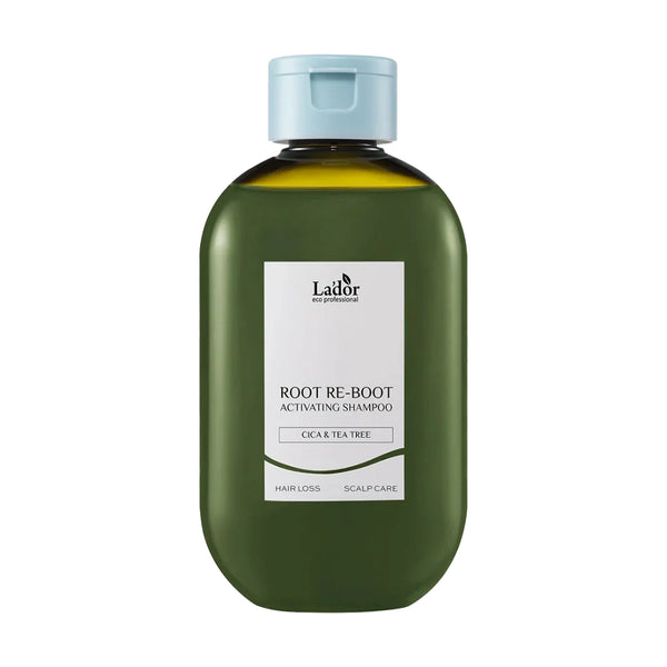 Aktivizējošs šampūns taukainai galvas ādai Lador Root Re-Boot Activating Shampoo Cica & Tea Tree