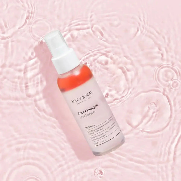 Sejas mists-serums MARY&MAY Rose Collagen Mist Serum