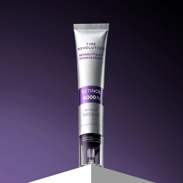 Pretnovecošanas krēms ar retinolu MISSHA Time Revolution Retinol 4000 Shot Intensive Cream