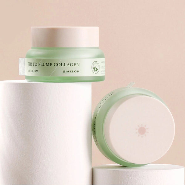 Atsvaidzinošs dienas krēms ar fitokolagēnu MIZON Phyto Plump Collagen Day Cream