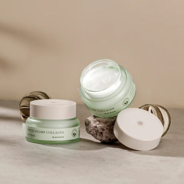 Atsvaidzinošs dienas krēms ar fitokolagēnu MIZON Phyto Plump Collagen Day Cream