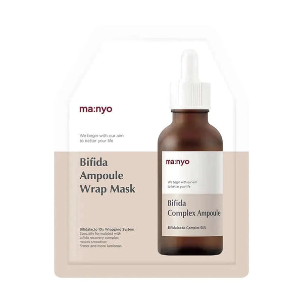 Hidrogela maska ar bifidobaktērijām Manyo Bifida Ampoule Wrap Mask