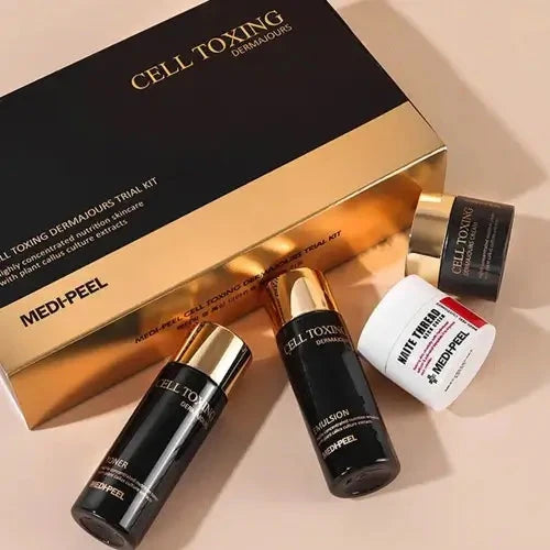 Anti-novecošanās miniatūru komplekts ar cilmes šūnām Medi-Peel Cell Toxing Dermajours Trial Kit