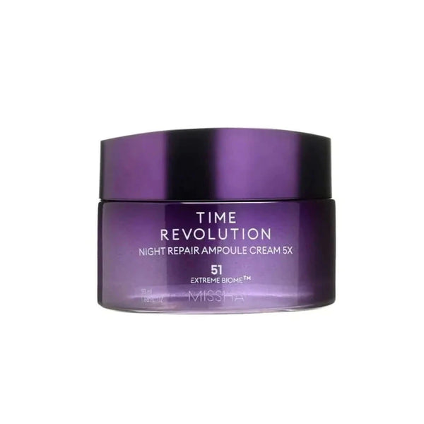 Ādu atjaunojošs nakts ampulu krēms Missha Time Revolution Night Repair Ampoule Cream 5X