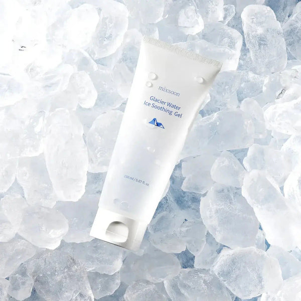 Nomierinošs un atvēsinošs gels ar ledāju ūdeni Mixsoon Glacier Water Ice Soothing Gel