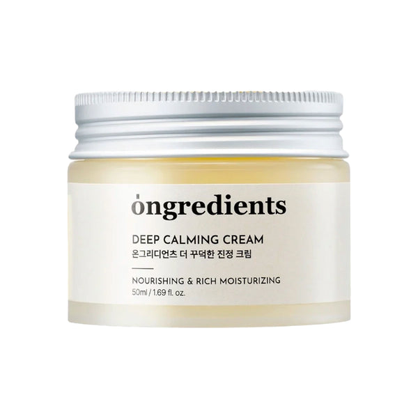 Nomierinošs krēms jutīgai ādai Ongredients Deep Calming Cream