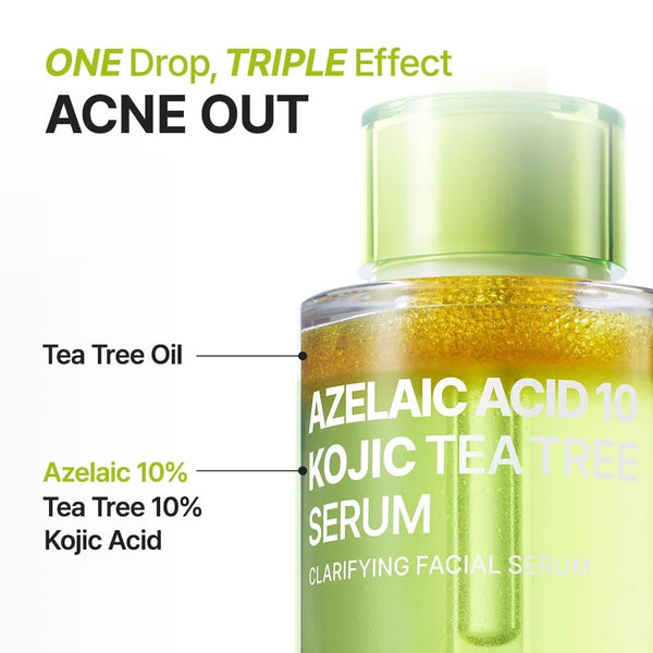 Сыворотка от акне и постакне Purito Seoul Azelaic Acid 10 Kojic Tea Tree Serum