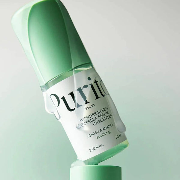 Serums jutīgai ādai bez eļļām Purito Wonder Releaf Centella Serum Unscented