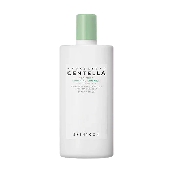 Saules aizsargpieniņš SKIN1004 Madagascar Centella Tea-Trica Soothing Sun Milk SPF50+ PA++++