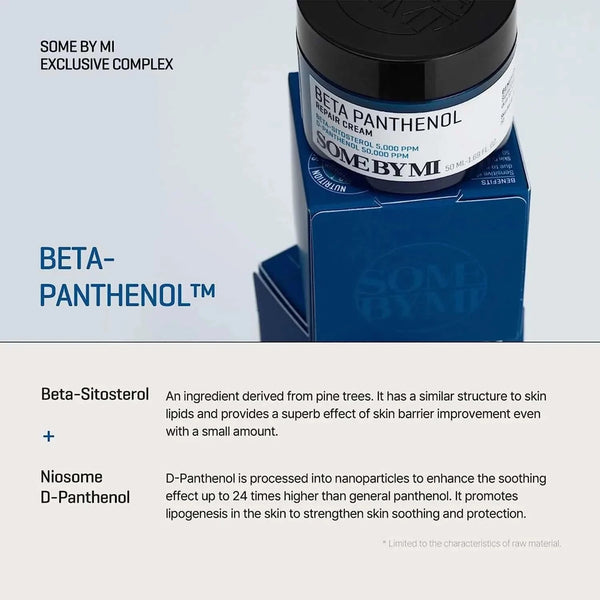 Mitrinošs krēms Some By Mi Beta Panthenol Repair Cream