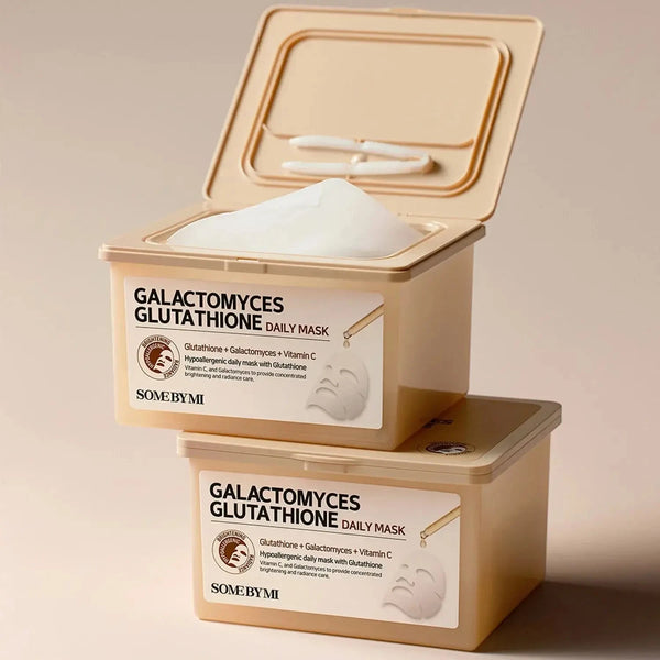 Balinošu auduma masku komplekts ar galaktomici Some By Mi Galactomyces Glutathione Daily Mask
