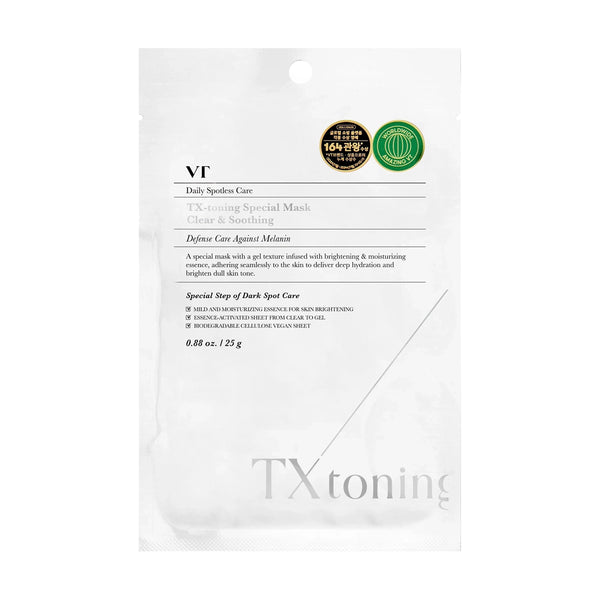 Осветляющая тканевая маска VT Cosmetics TX-Toning Special Mask