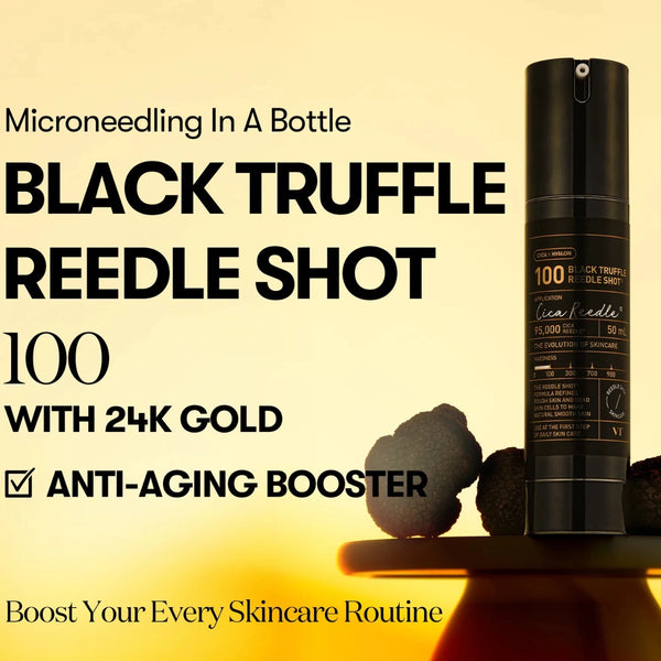 Антивозрастная бустер-сыворотка с микроиглами и чёрным трюфелем VT Cosmetics Black Truffle Reedle Shot 100