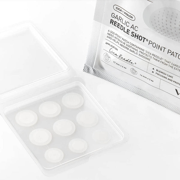 Заживляющие патчи от акне VT Cosmetics Garlic AC Reedle Shot Point Patch