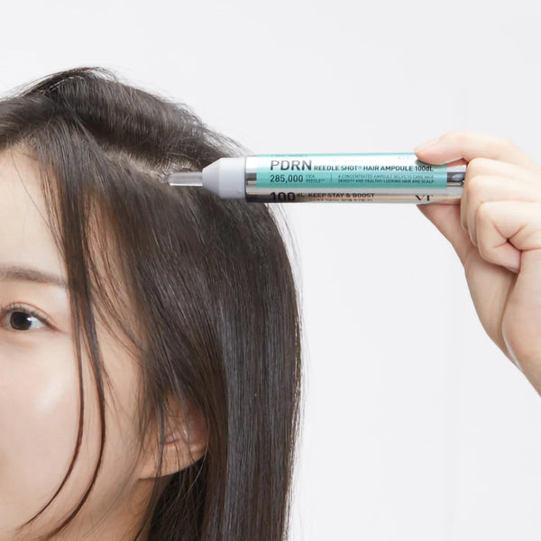 Ампула против выпадения волос с ПДРН и микроиглами VT Cosmetics PDRN Reedle Shot Hair Ampoule 100dL