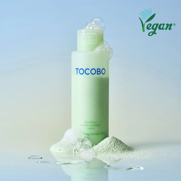 Enzīmu pūderis jutīgai ādai ar Āzijas centellu Tocobo Cica Calming Powder Wash